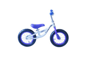 REX EASY-GO GÅCYKEL VIT/BLÅ  12 STÅL CYKELHJUL