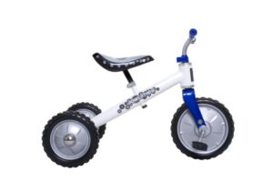 REX TREHJULING POWERTRIKE VIT/BLÅ