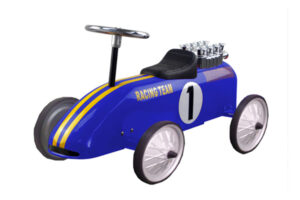 GÅBIL RACING TEAM BLÅ/GUL PLÅT
