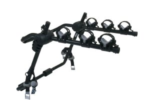 CYKELHÅLLARE FÖR BIL MONTERING PÅ BAKLUCKA M SNABBFÄSTEN FÖR 3 CYKLAR SVART