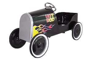 LÅDBIL HOT ROD RACING 1926 SVART PLÅT