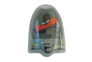 DIODBAKLYSE MED TRÅDLÖS BROMSINDIKERING FÖR CYKELHJÄLM