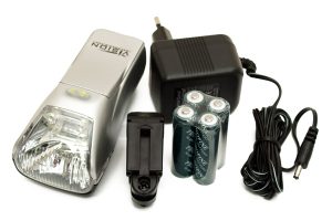 VISION FRAMLYSE HALOGEN & LED DUAL POWER LADDBART SILVER