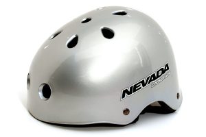 HJÄLM NEVADA CROSSFADE M 56-58CM SILVER
