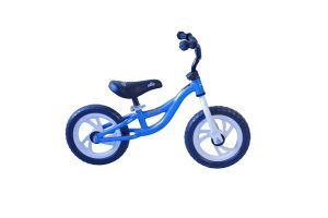 MINI REX GÅCYKEL BLÅ/VIT  12 STÅL EVA HJUL