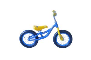 REX EASY-GO GÅCYKEL BLÅ/GUL  12 STÅL CYKELHJUL