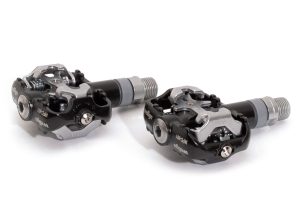 PEDAL "SPD" WELLGO 9/16" ALU. SVART